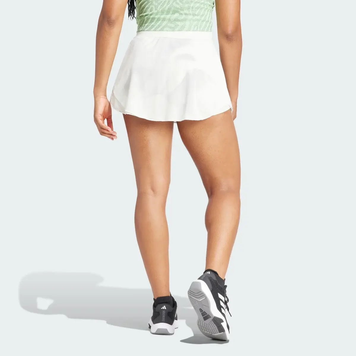 Adidas Tennis AEROREADY Pro Print Skirt. 2
