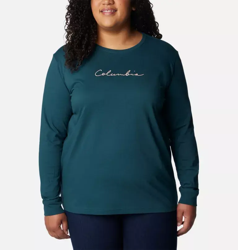 Columbia Women's North Cascades™ Long Sleeve T-shirt - Plus Size. 1