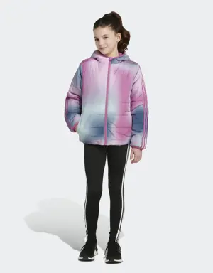 Classic Allover Print Puffer Jacket