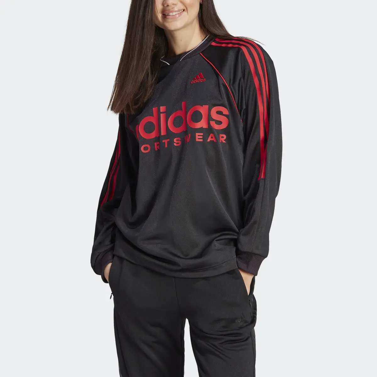 Adidas Jacquard Long-Sleeve Top Jersey. 1