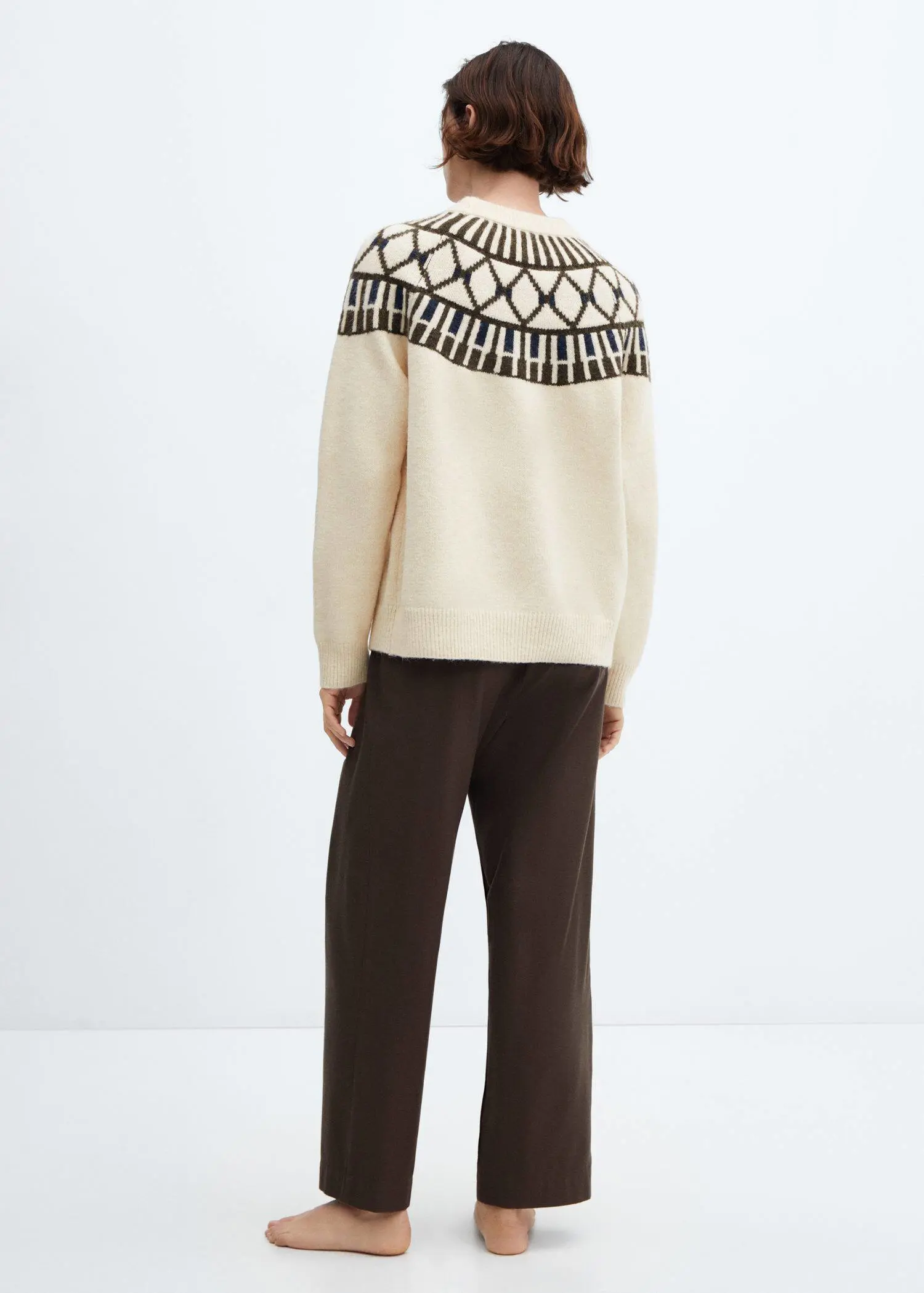 Mango Pull-over motifs col rond. 3