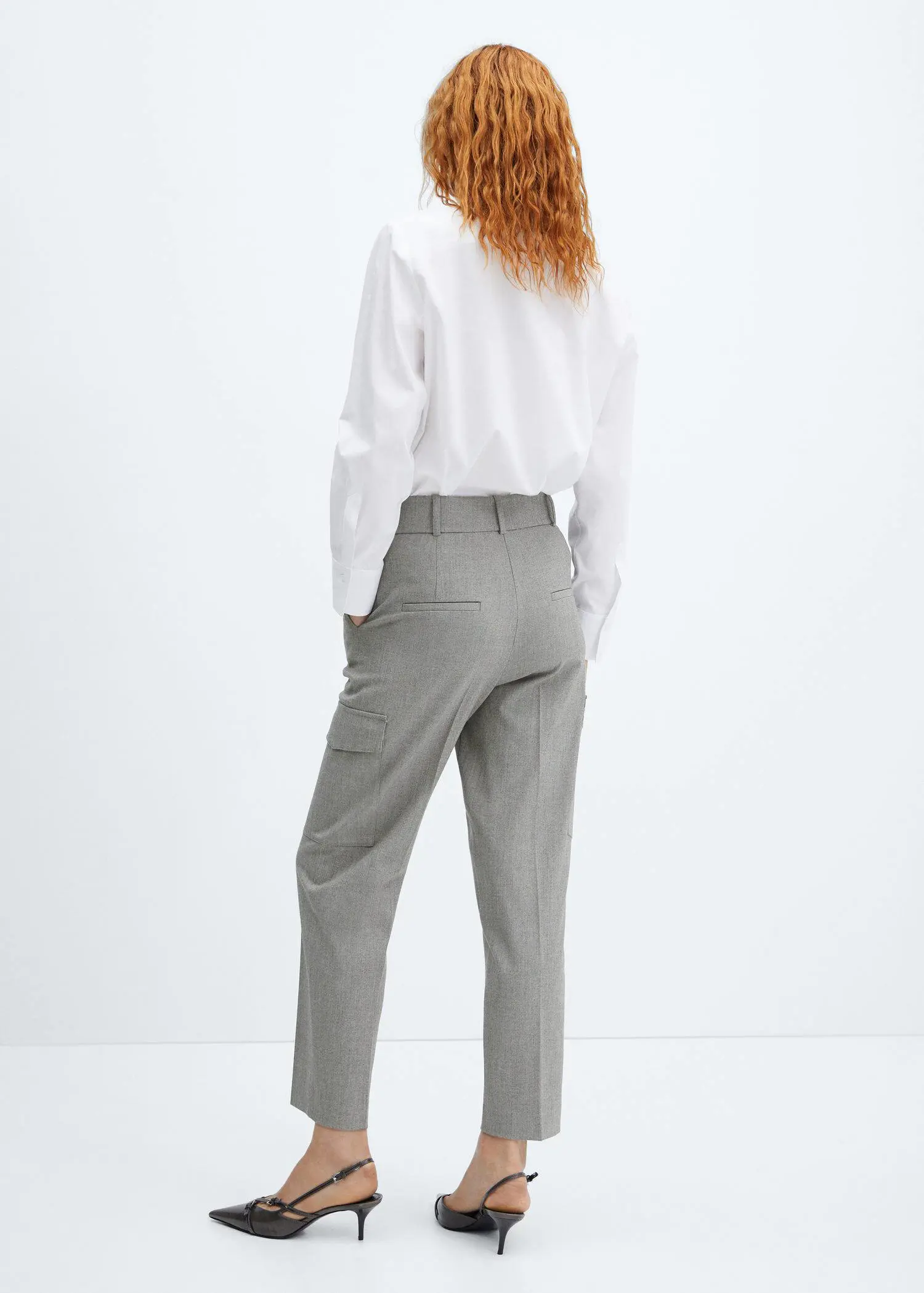 Mango Suit pants with side pockets. 3