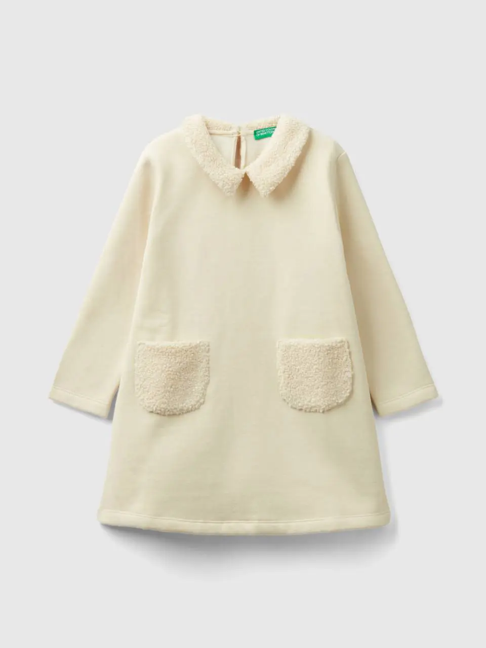 Benetton dress in warm cotton blend. 1