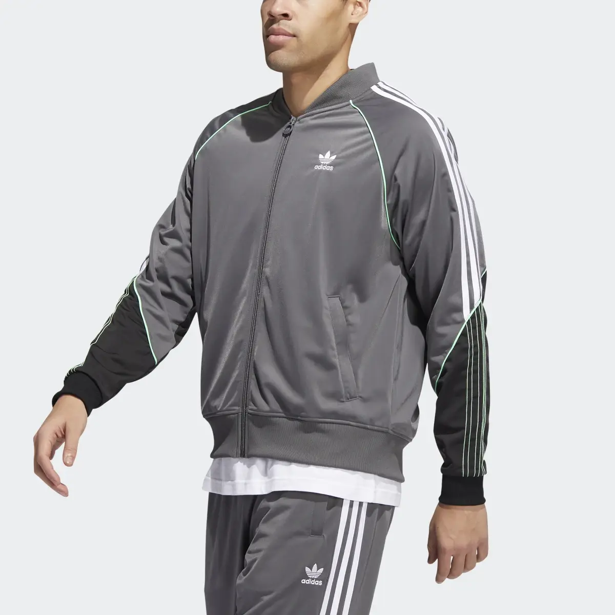 Adidas Chamarra Deportiva SST Tricot. 1