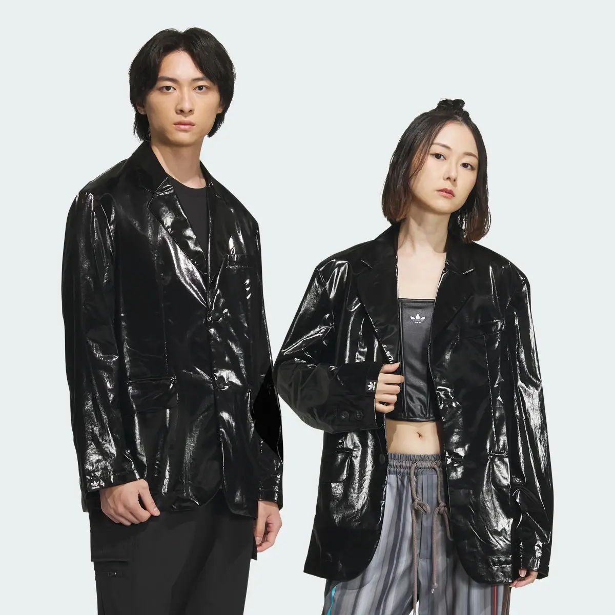 Adidas Song for the Mute Shiny Blazer (Unisex). 1