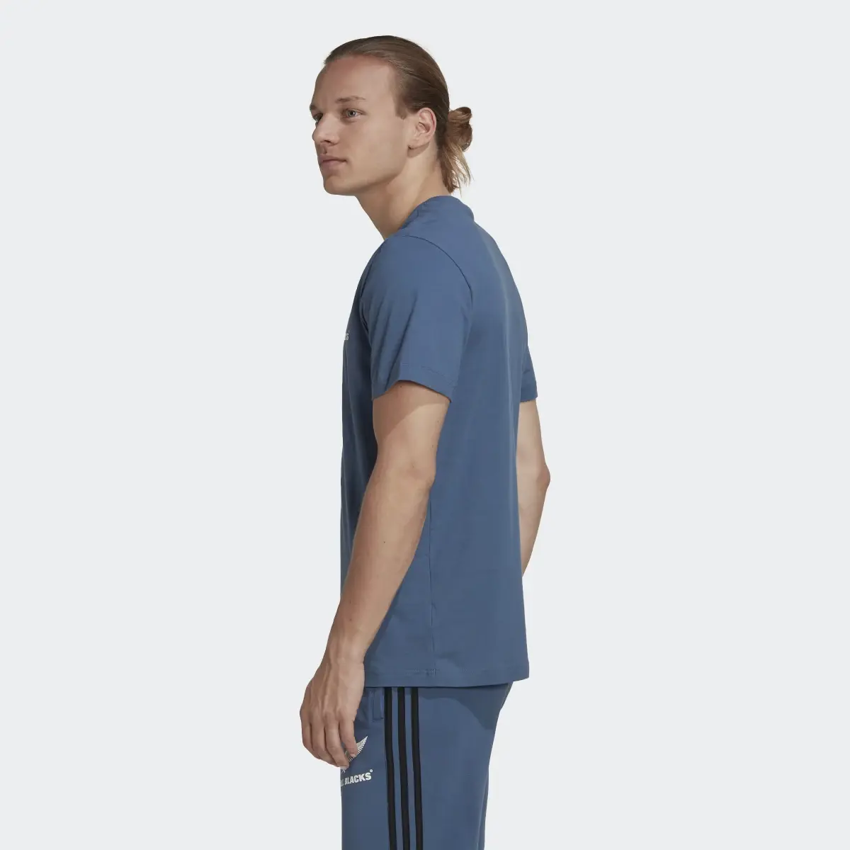 Adidas All Blacks Rugby Cotton Tee. 3