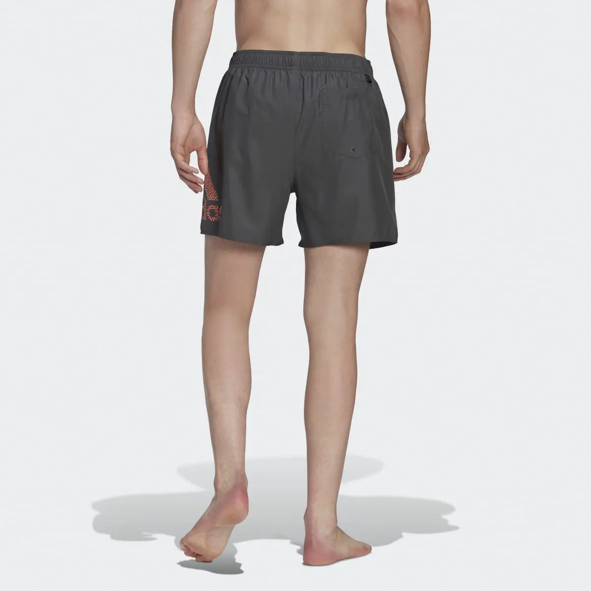 Adidas CLX Short Length Swim Shorts. 2