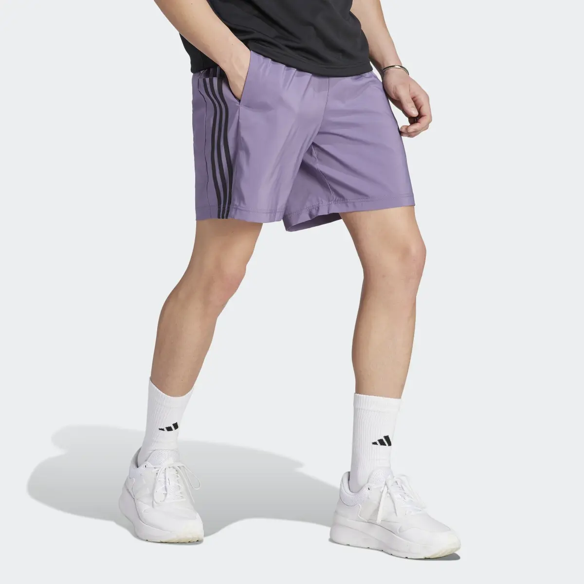 Adidas AEROREADY Essentials Chelsea 3-Stripes Shorts. 3