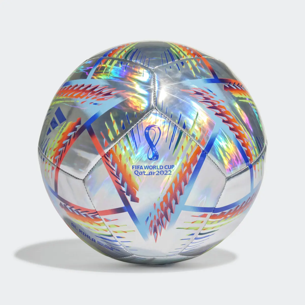 Adidas Al Rihla Training Hologram Foil Ball. 2