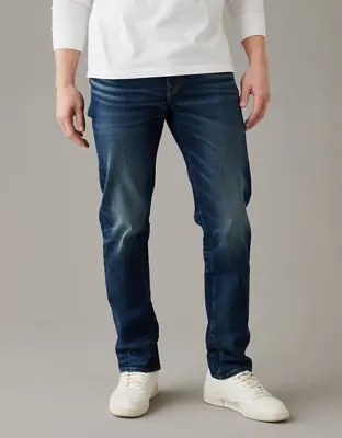 American Eagle AirFlex+ Slim Straight Jean. 1