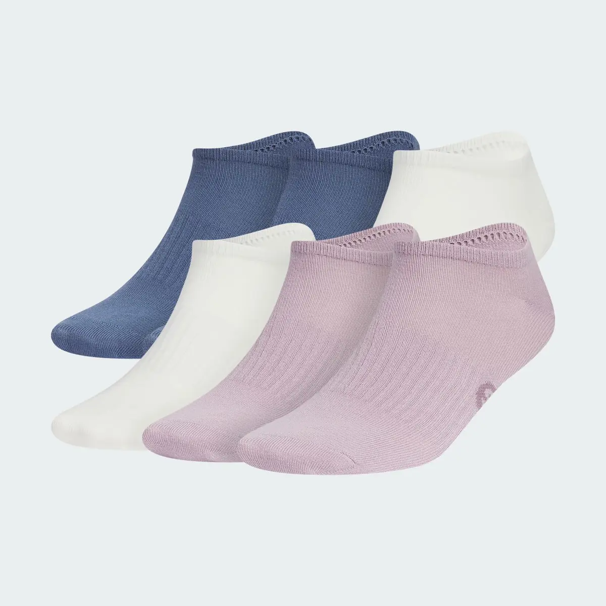 Adidas Superlite Classic 6-Pack No-Show Socks. 2