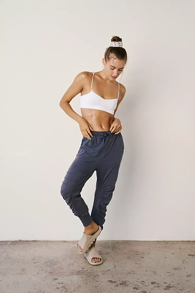 Free People Hot Shot Shirred Pants. 1