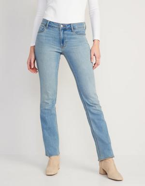 Mid-Rise Wow Boot-Cut Jeans blue