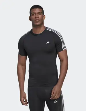 Techfit 3-Stripes Training Tee