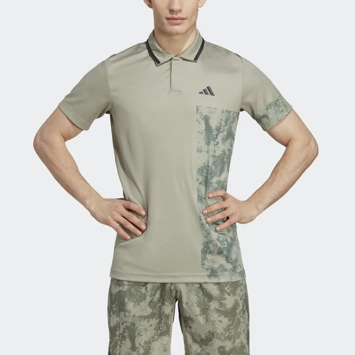 Adidas Tennis Paris HEAT.RDY FreeLift Polo Shirt. 1