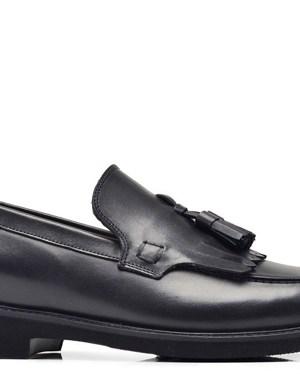 Siyah Günlük Loafer Erkek Ayakkabı -12332-