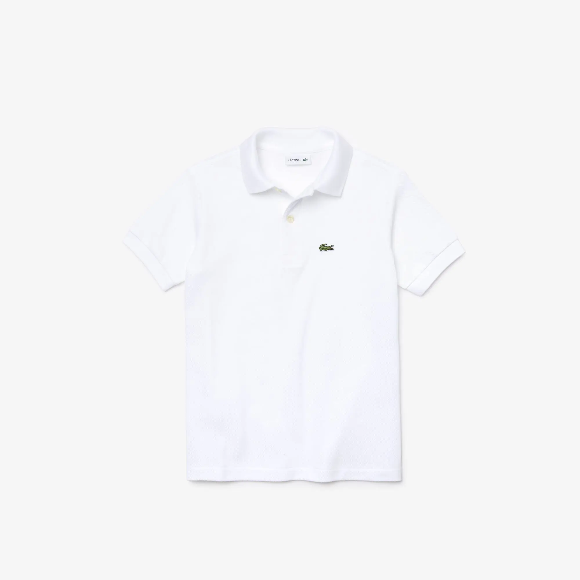 Lacoste Kids' Regular Fit Petit Piqué Polo. 2 Lacoste Kids' Regular Fit Petit Piqué Polo. 2