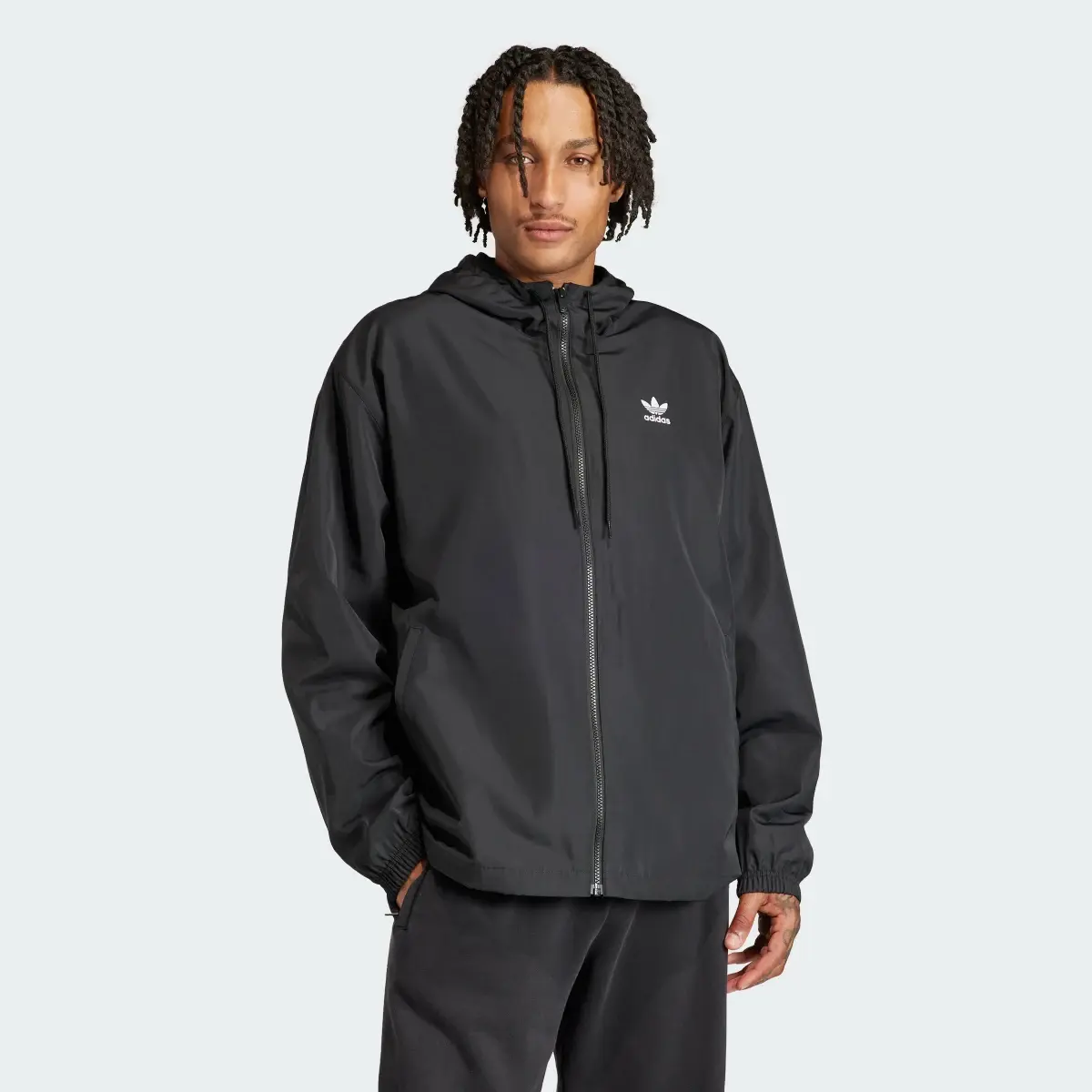 Adidas Adicolor Trefoil Windbreaker. 2