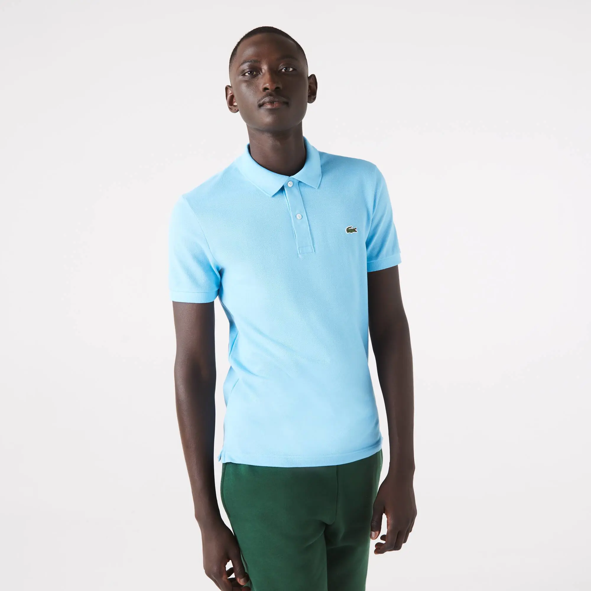 Lacoste Original L.12.12 Slim Fit Petit Piqué Cotton Polo Shirt. 1