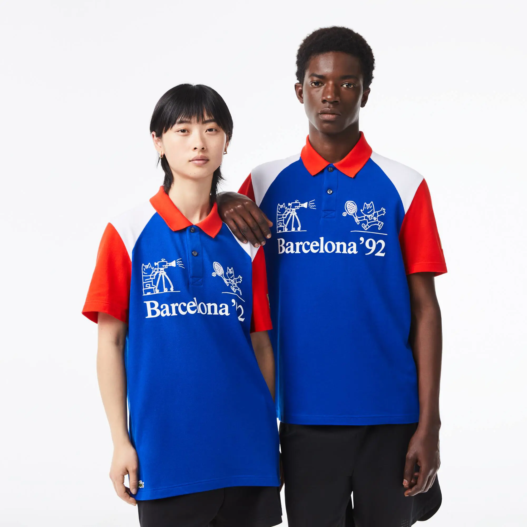 Lacoste Unisex Lacoste Sport Barcelona Olympics Heritage Polo Shirt. 1