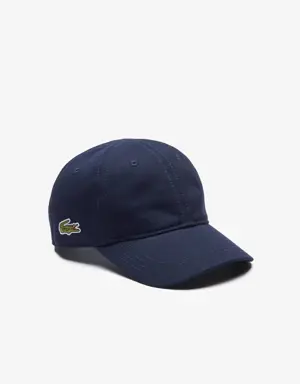 Lacoste Kids' Solid gabardine cap