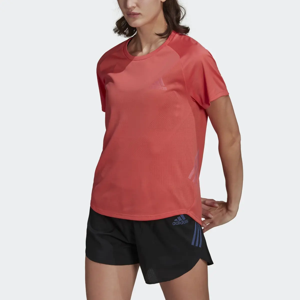 Adidas Playera de Running Adizero Parley. 1