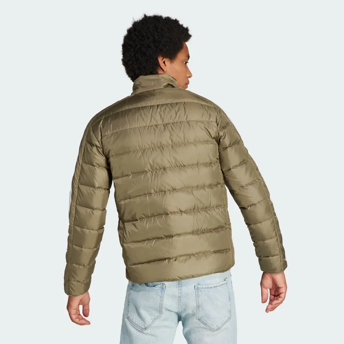 Adidas Essentials 3-Stripes Light Down Jacket. 3