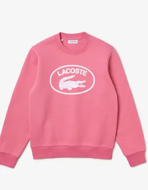 Women's Loose Fit Organic Cotton Fleece Sweatshirt