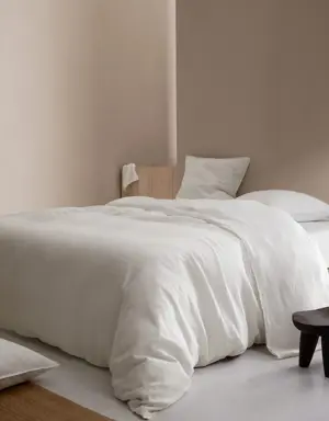 Bettbezug aus 100 % Leinen für 135 cm Bett