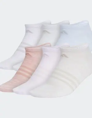 Superlite No-Show Socks 6 Pairs