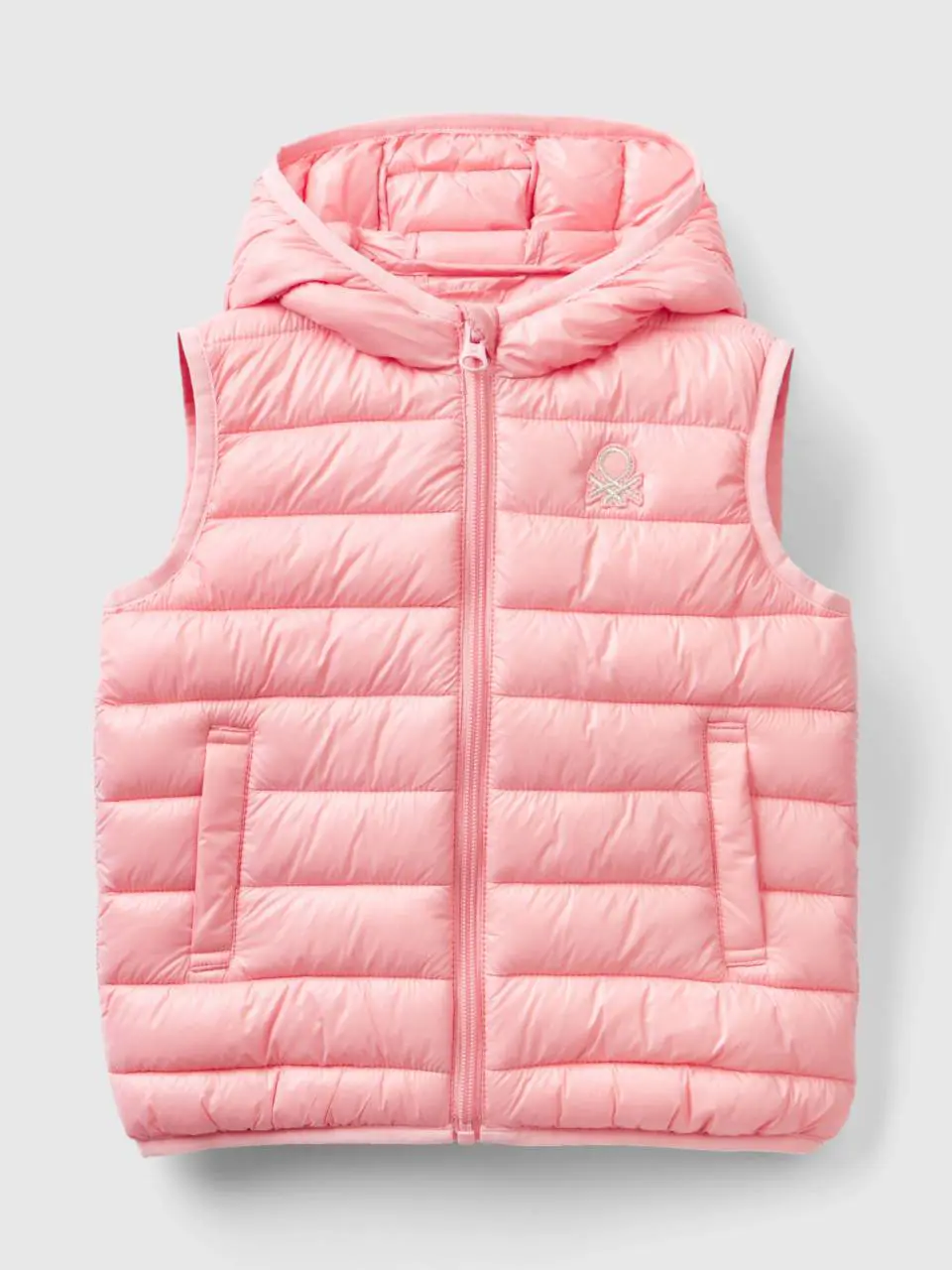 Benetton padded jacket with hood. 1