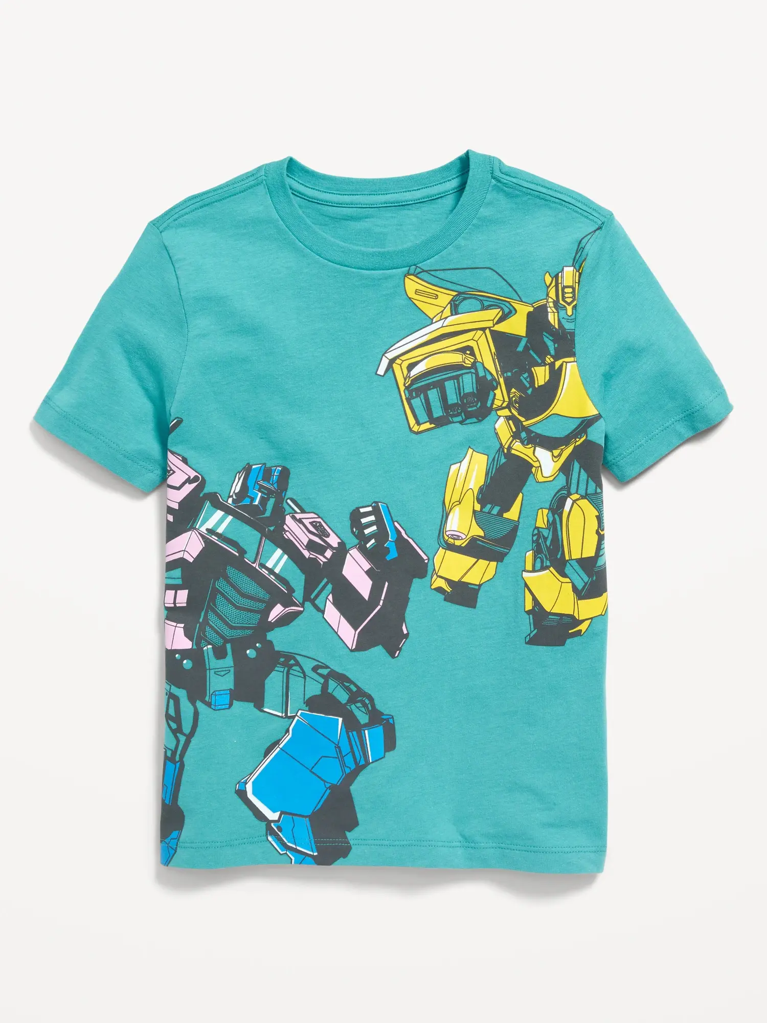 Old Navy Gender-Neutral Transformers™ Graphic T-Shirt for Kids blue. 1