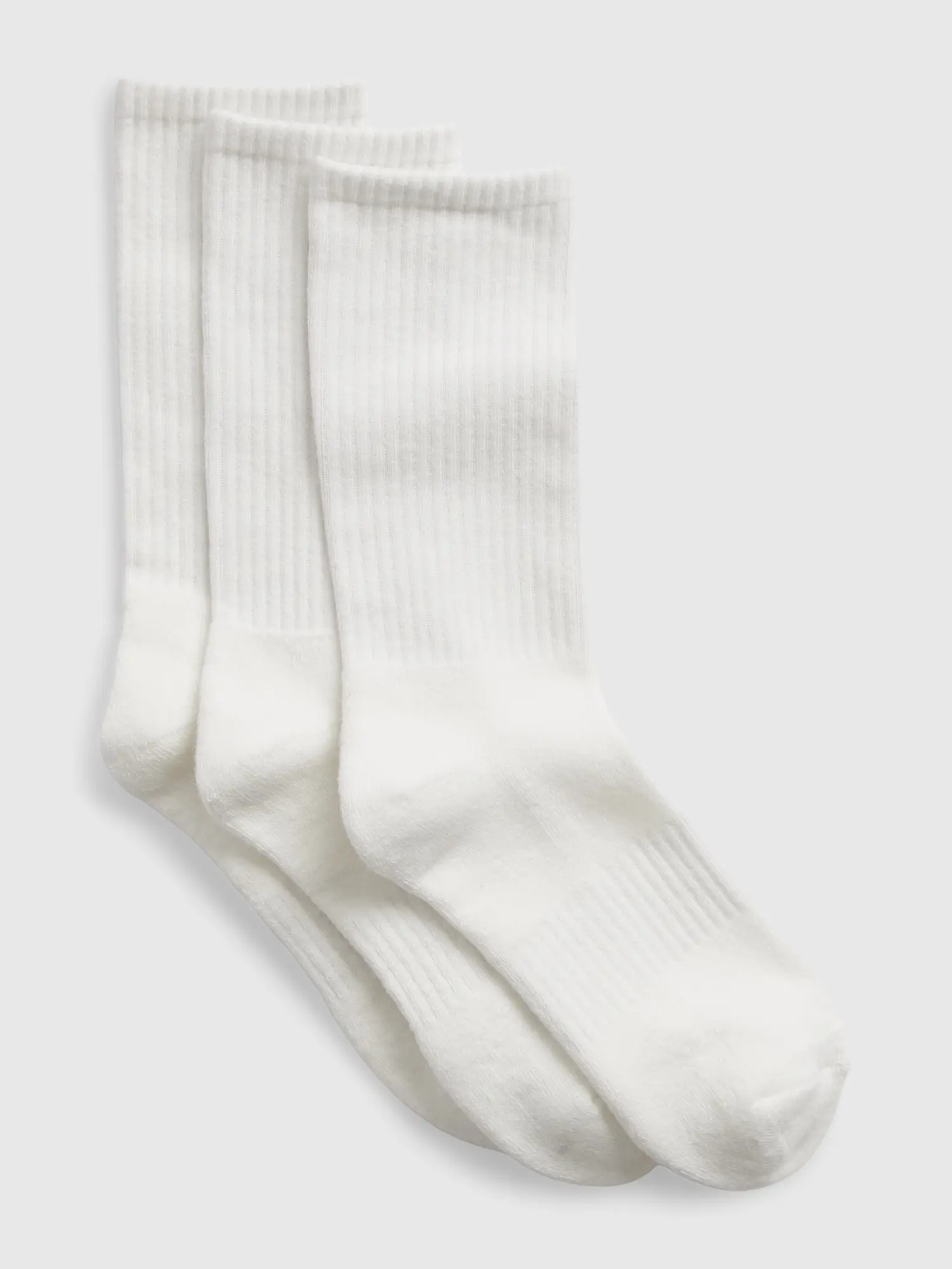 Gap Crew Socks (3-Pack) white. 1