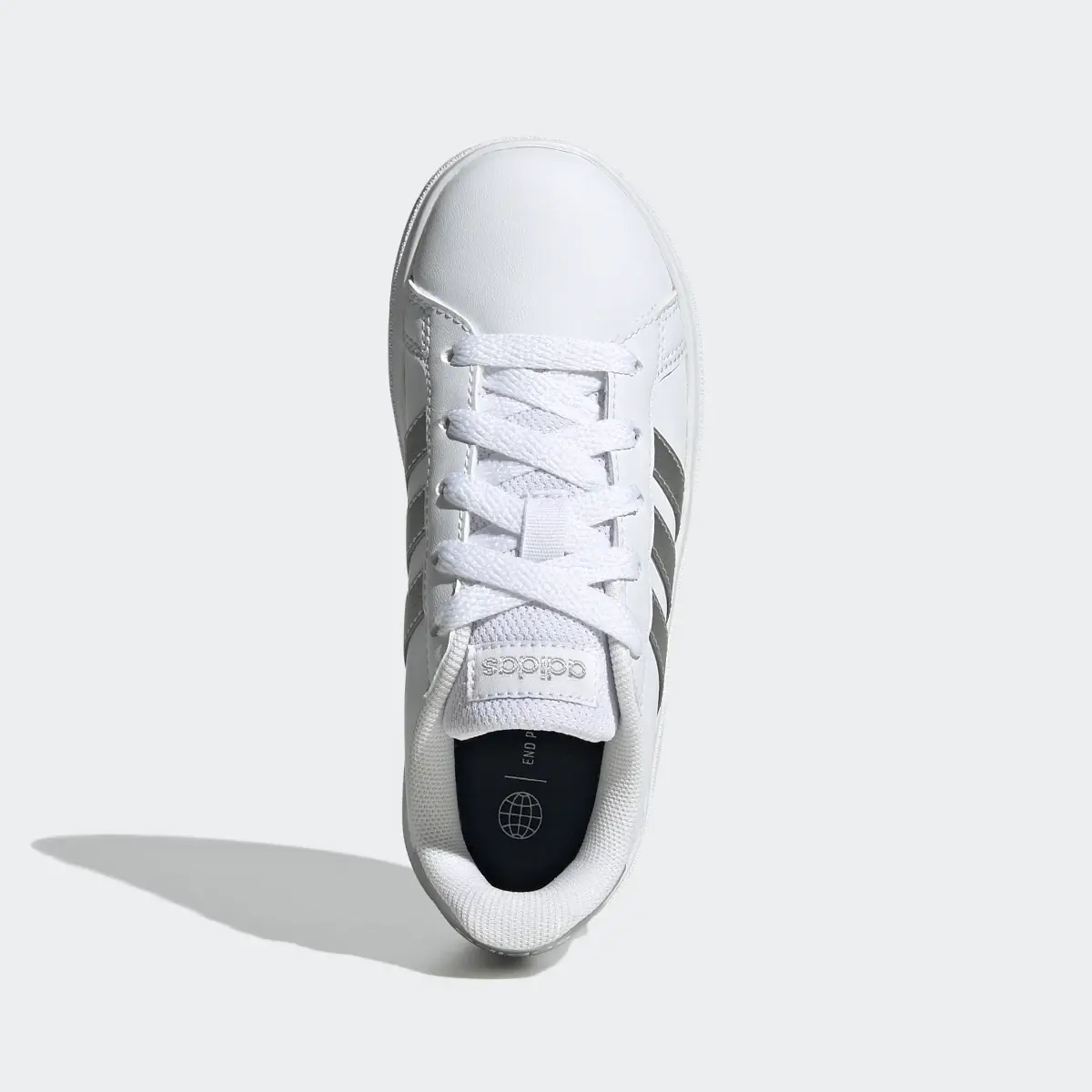 Adidas Grand Court Lifestyle Tennis Lace-Up Shoes. 3