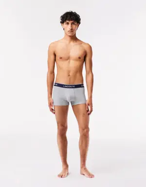 Lacoste Pack Of 3 Casual Black Trunks