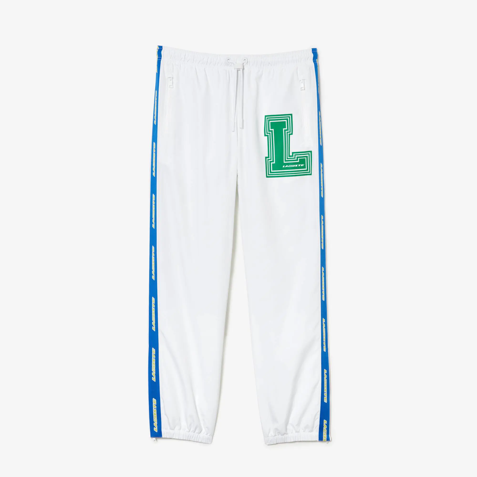 Lacoste Unisex Holiday Water-Repellent Taffeta Trackpants. 2