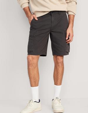 Old Navy Relaxed Lived-In Cargo Shorts for Men -- 10-inch inseam black