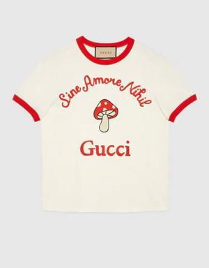 'Gucci Sine Amore Nihil' cotton jersey T-shirt