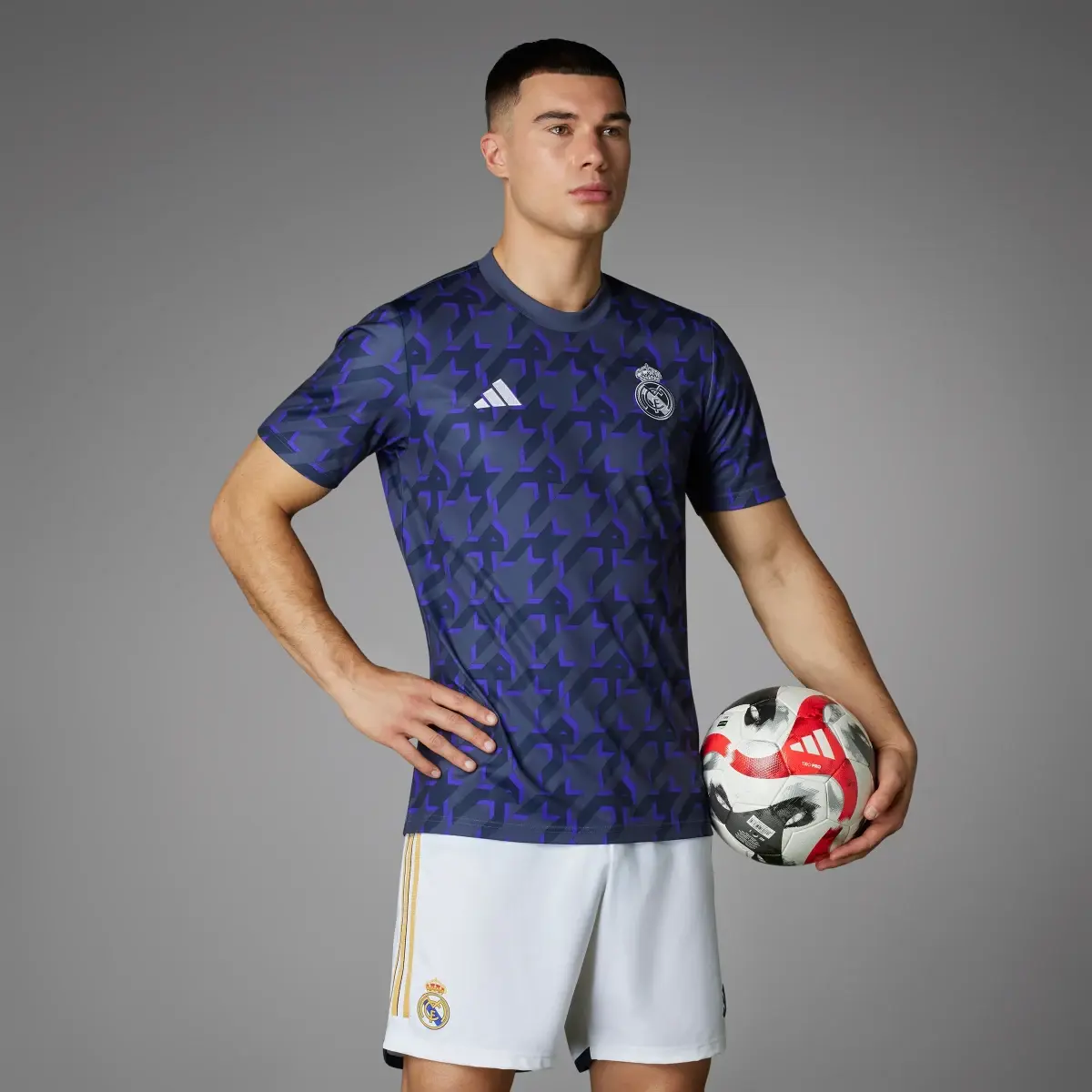 Adidas Real Madrid Pre-Match Jersey. 1