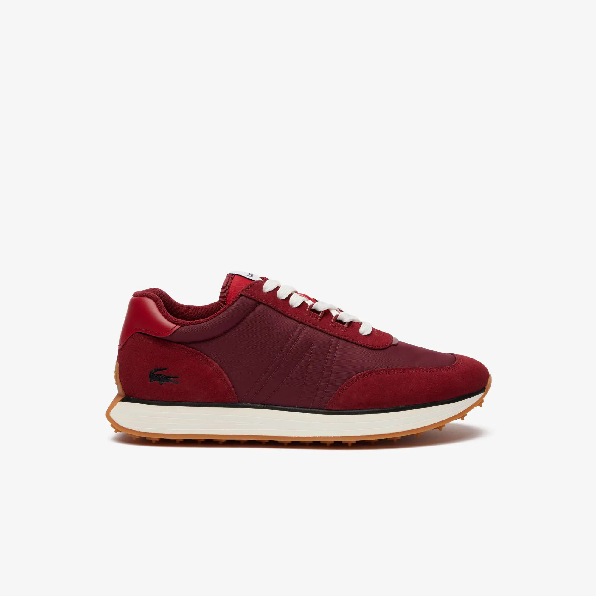 Lacoste Men's L-Spin Leather and Textile Trainers. 1