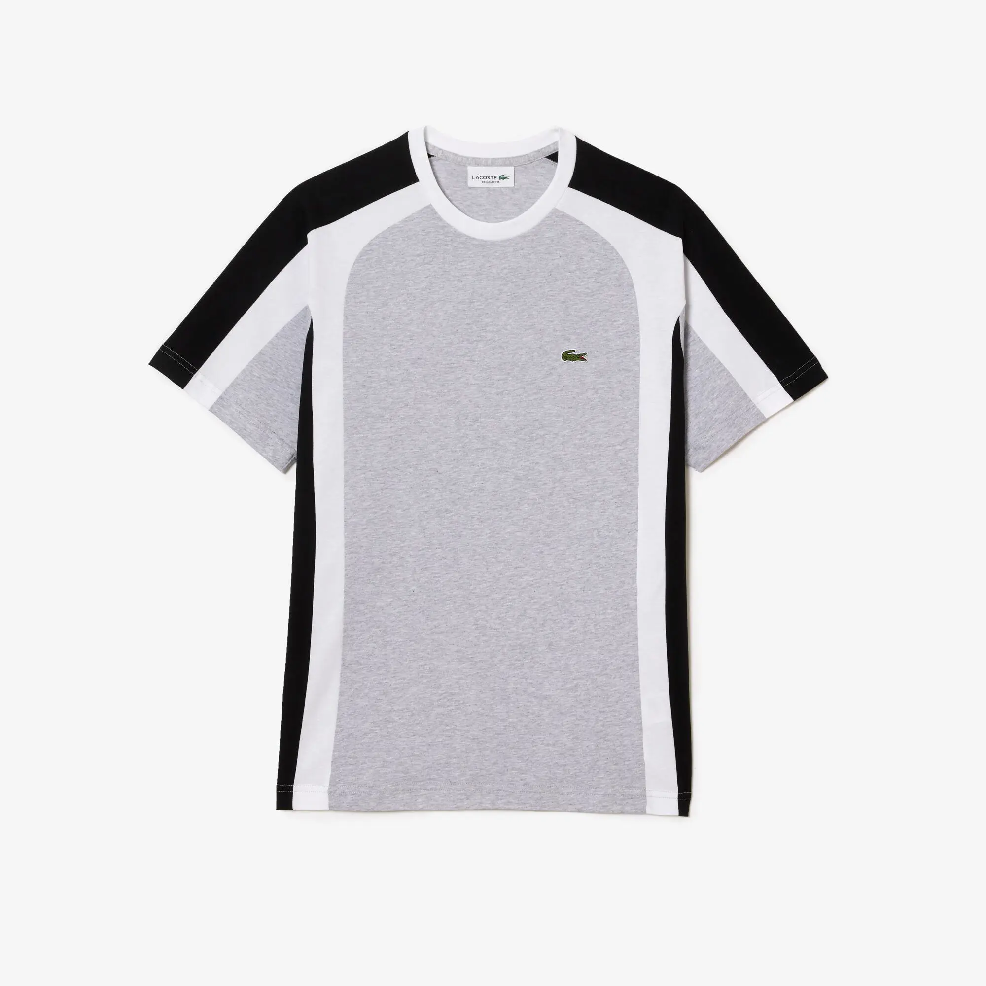 Lacoste Men’s Lacoste Colourblock Cotton Jersey T-shirt. 2