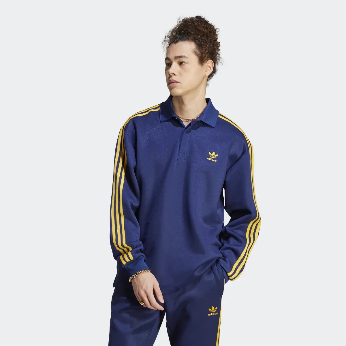 Adidas Polo adicolor Classics+ Long Sleeve. 2