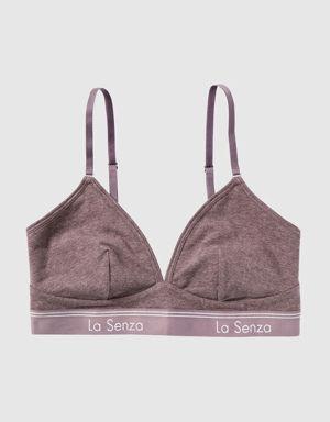 Remix Cotton Cotton Triangle Bralette