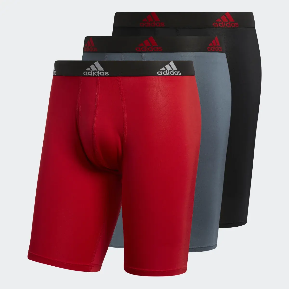 adidas Performance Boxer Briefs 3 Pairs - Black | adidas Canada