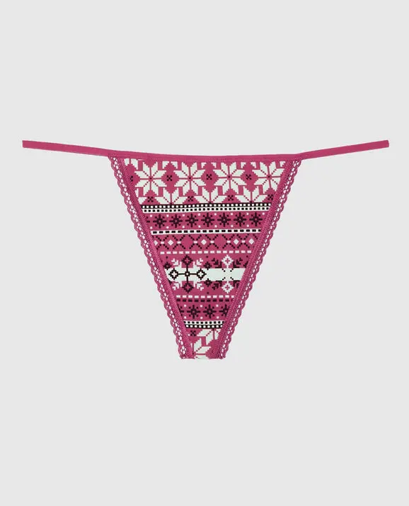 La Senza Remix Cotton G-String Panty. 3