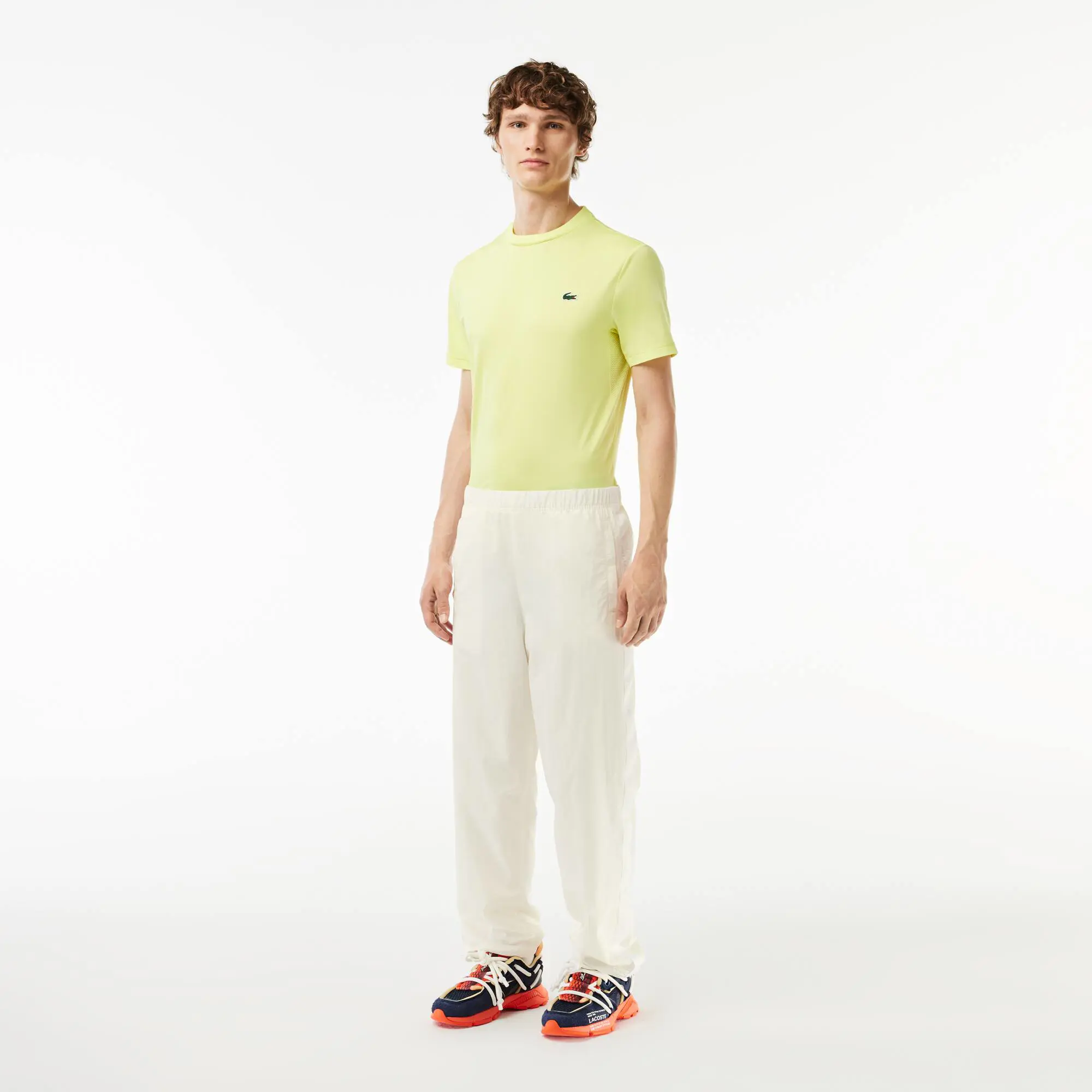 Lacoste Relaxed Fit Stripe Detail Sportsuit Track Pants. 1