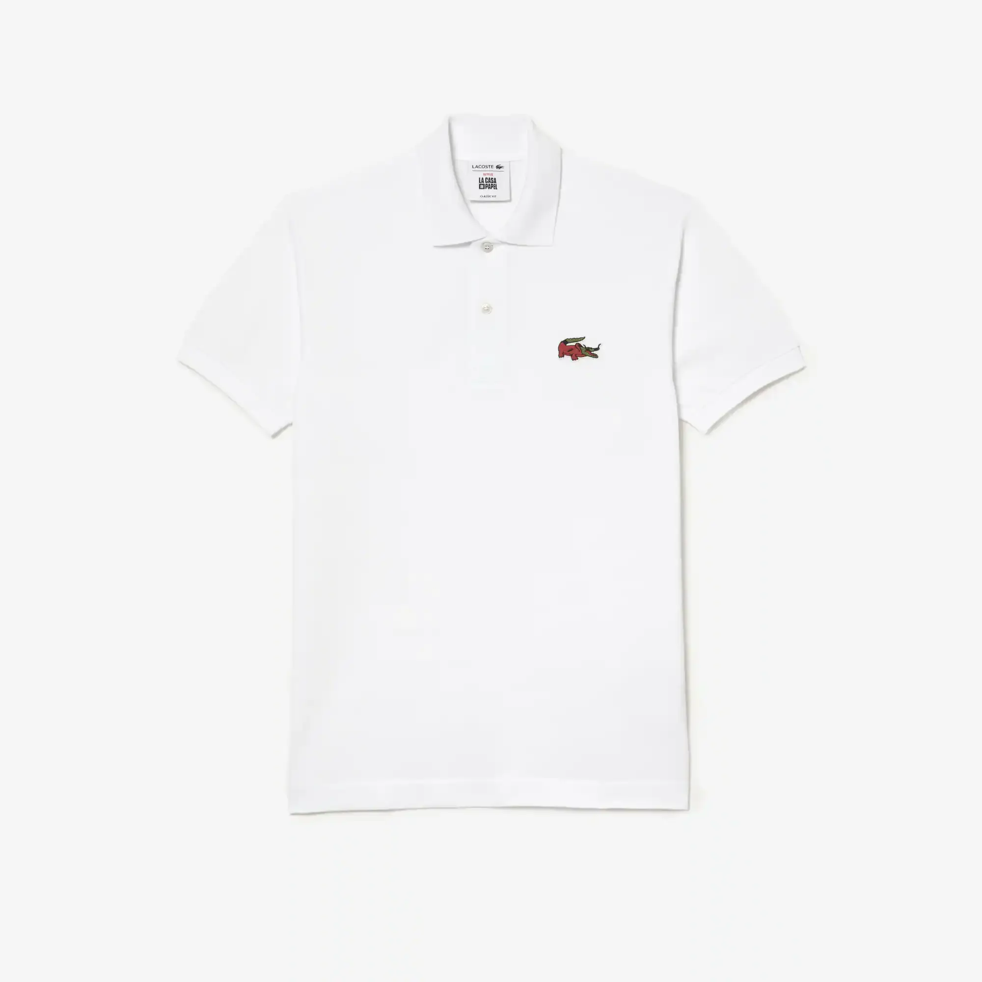 Lacoste Men’s Lacoste x Netflix Organic Cotton Polo Shirt. 2