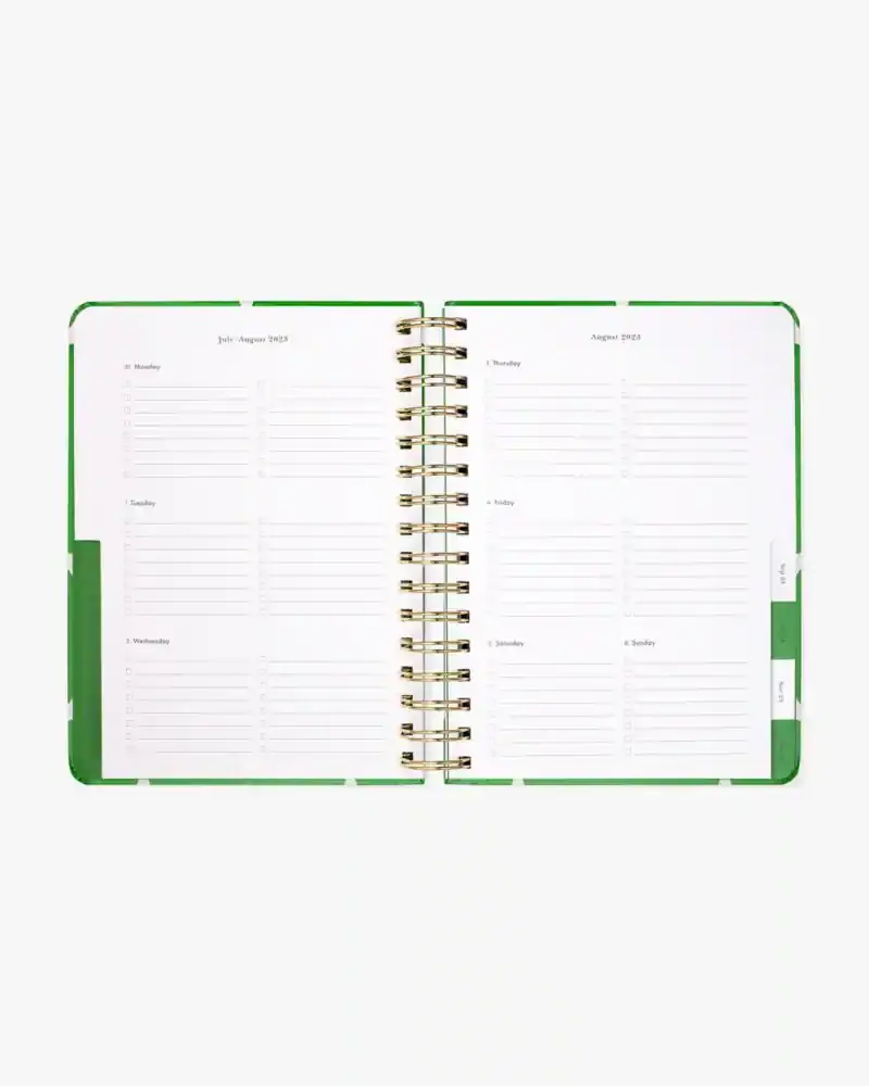 Kate Spade Joy Dot Green 2023-24 17-Month Large Planner. 2