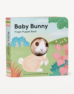 "Baby Bunny": Finger Puppet Book for Baby pink