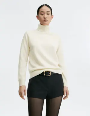 Mango 100% cashmere turtleneck sweater